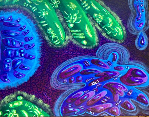 Bioluminescent Flora