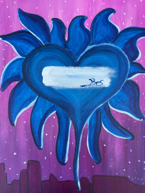 Sacred Blue Flame