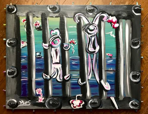 Visitors by the Sea