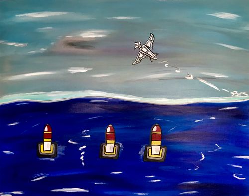 Flight Over the Deep